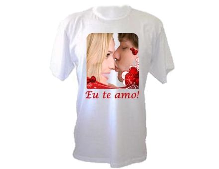 Camisa personalizada básica branca - Und